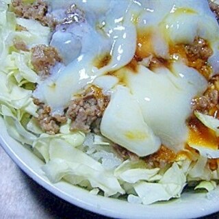 温泉卵のせ♪そぼろ丼★